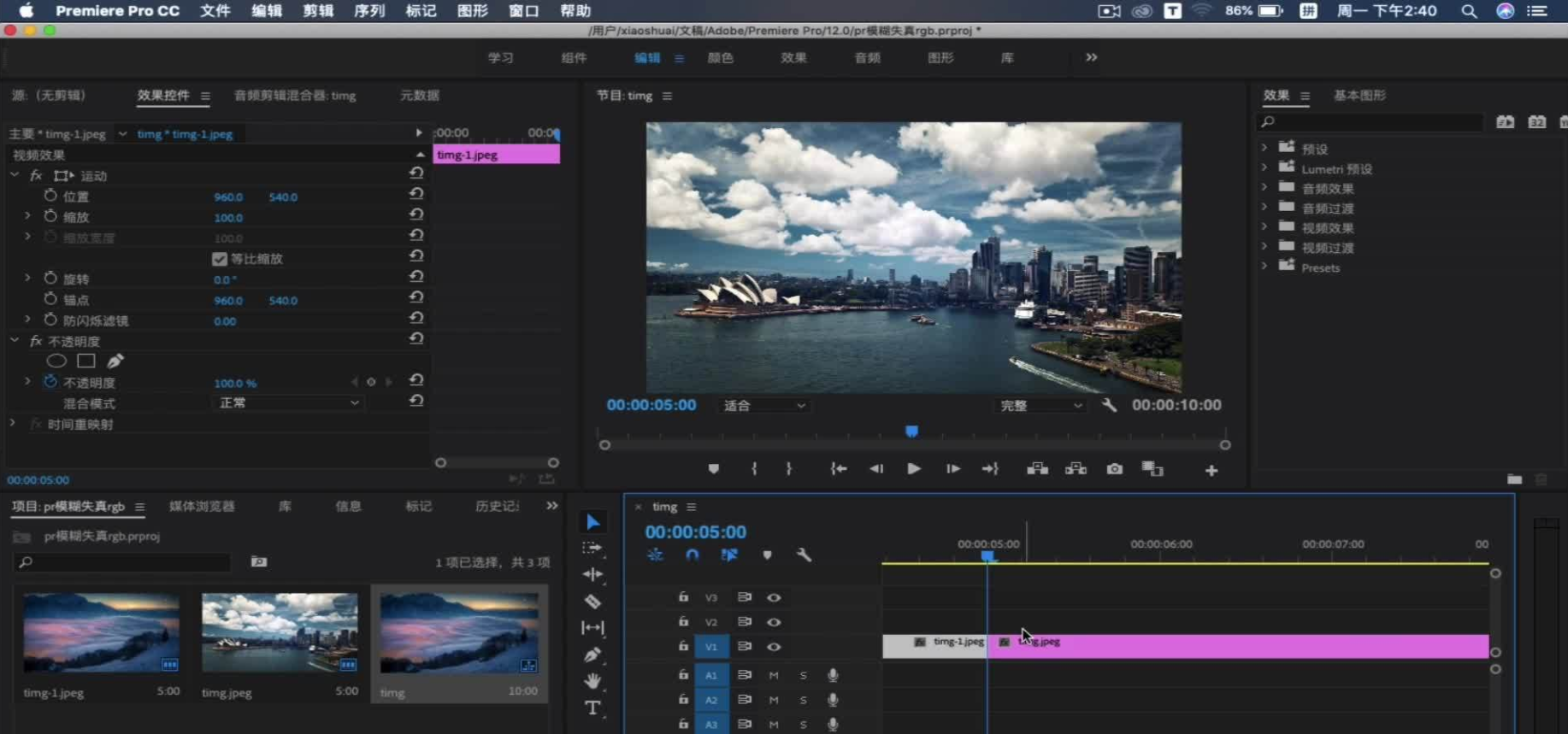  Adobe Premiere Pro