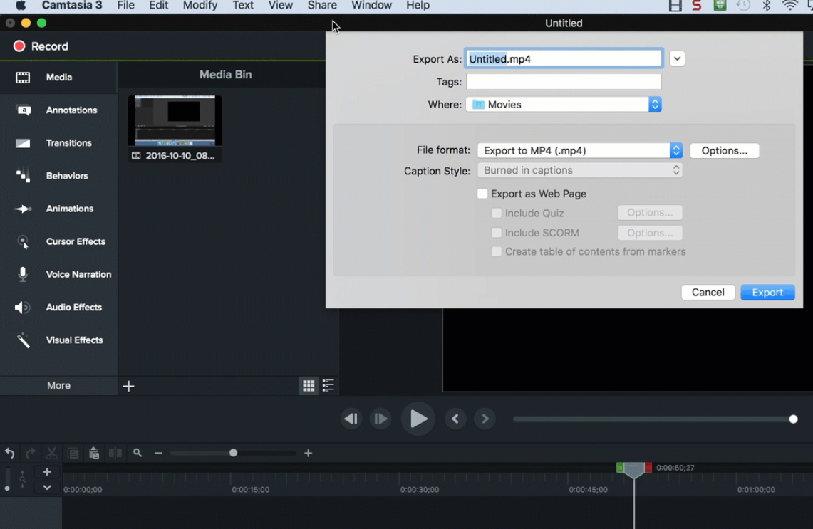  Camtasia